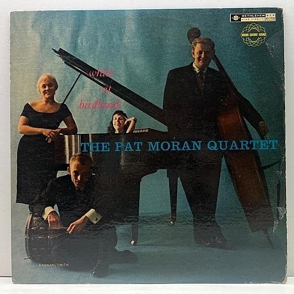 レコードメイン画像：良好!! オリジナル MONO 深溝 PAT MORAN QUARTET with BEV KELLY ('56 Bethlehem BCP-6018) パット・モラン・カルテット＆ベヴ・ケリー