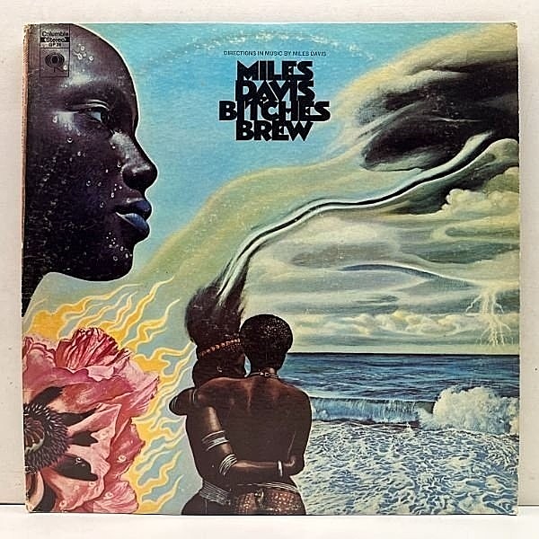 レコードメイン画像：【初版 全マト1A】US 完全オリジナル 白矢 2eyeラベ MILES DAVIS Bitches Brew ('70 Columbia) 米 初回プレス 2LP 歴史的名盤