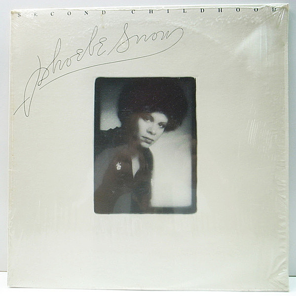 レコードメイン画像：シュリンク美品!! 初版 PC規格 USオリジナル エンボス＆凹凸写真枠 PHOEBE SNOW Second Childhood ('76 Columbia) 米 SSW フィービ・スノウ