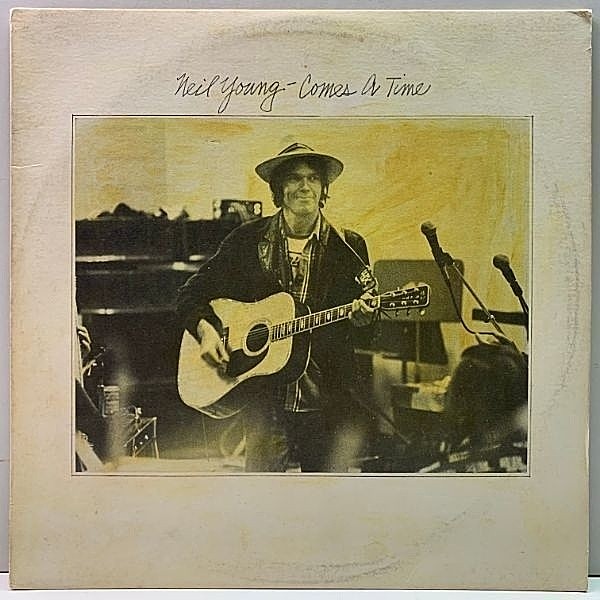 レコードメイン画像：美盤!! USオリジナル NEIL YOUNG Comes A Time ('78 Reprise MSK 2266) 共演者のNICOLETTE LARSONのソロでも馴染みの名曲 Lotta Love ほか