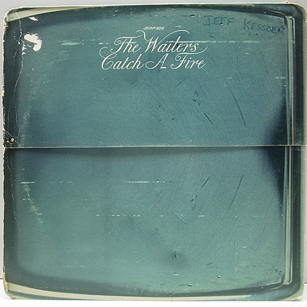 レコードメイン画像：激レア UK Island オリジナル BOB MARLEY / THE WAILERS Catch A Fire ('73 初回 ILPS 9241) ジッポー・ジャケ (ZIPPO GIMMICK COVER)