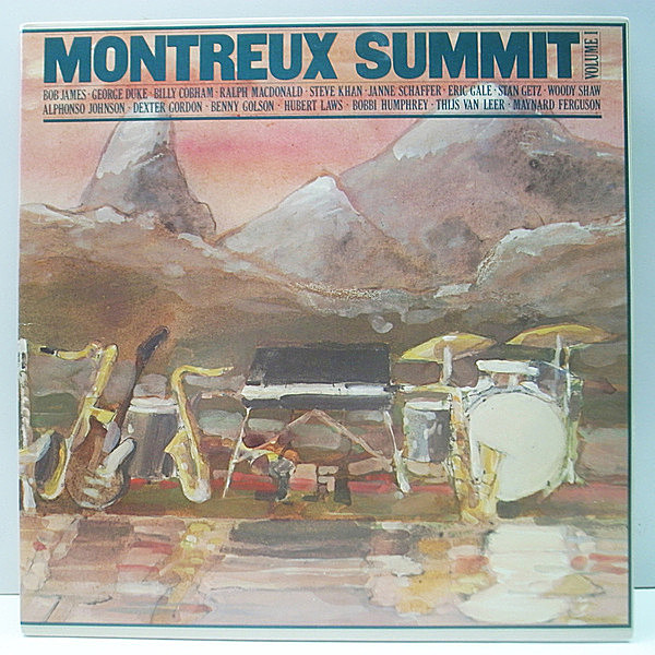 レコードメイン画像：【錚々たるメンバーでの特別編成ライヴ】美品 2Lp 初版 JG規格 USオリジナル『Montreux Summit, Volume 1』Bob James, Billy Cobham ほか