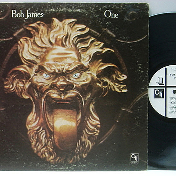 レコードメイン画像：レア 白プロモ VANGELDER刻印 USオリジナル BOB JAMES One ('74 CTI) DJ SHADOW, ERIC B. & RAKIM ほか JAZZ FUNK サンプリング・ネタ 宝庫