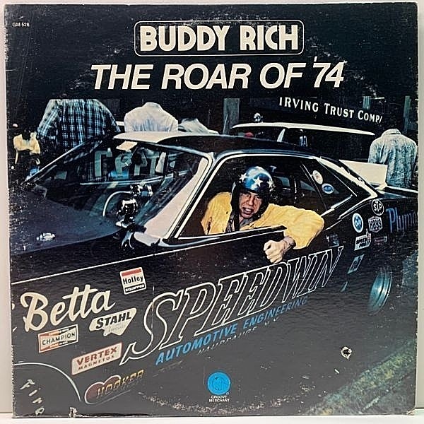 レコードメイン画像：【バディ・リッチ屈指のファンキー・ジャズ】USオリジナル BUDDY RICH The Roar Of '74 (Groove Merchant) BellSound, 手書きsf刻印あり