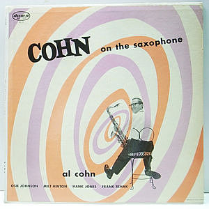 レコード画像：AL COHN / Cohn On The Saxophone