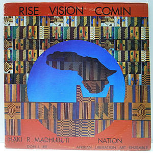 レコード画像：HAKI R. MADHUBUTI / Rise Vision Comin