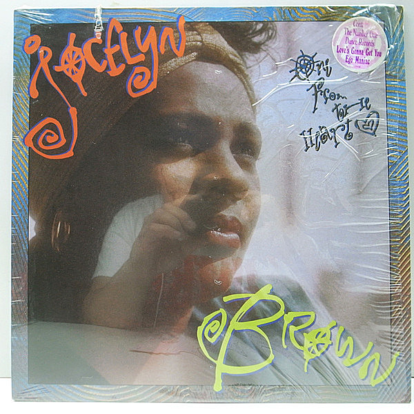 レコードメイン画像：シュリンク美盤!! USオリジナル JOCELYN BROWN One From The Heart ('87 Warner) エレクトロ・ソウル／ファンク 傑作 Lp