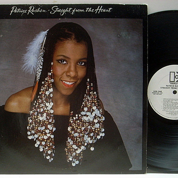 レコードメイン画像：良好!! 白プロモ USオリジナル PATRICE RUSHEN Straight From The Heart ('82 Elektra) パトリース・ラッシェン 陽気なレイディ Lp