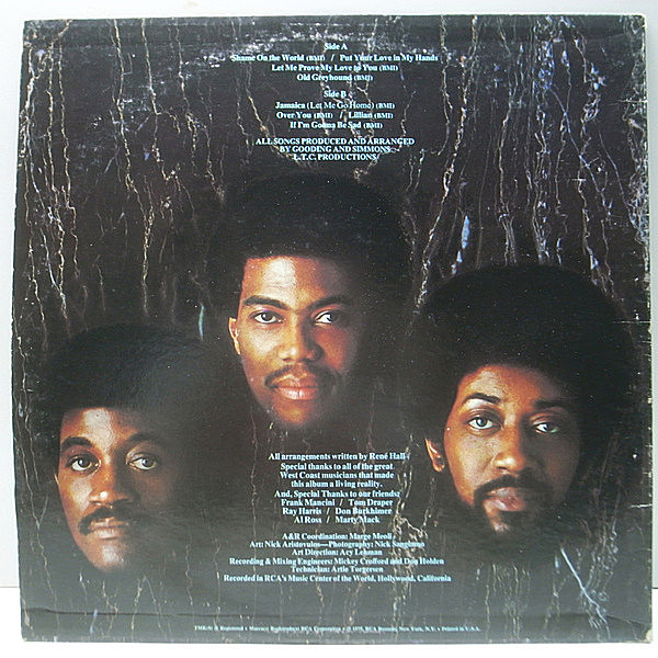 The Main Ingredient – Shame On The World – Vinyl (LP, Album