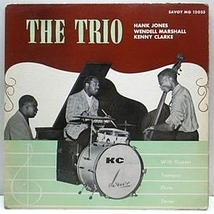 レコード画像：HANK JONES / The Trio