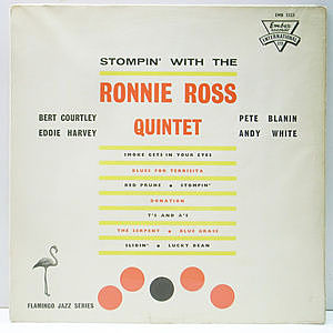 レコード画像：RONNIE ROSS / Stompin' With The Ronnie Ross Quintet