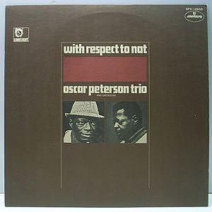 レコード画像：OSCAR PETERSON / With Respect To Nat