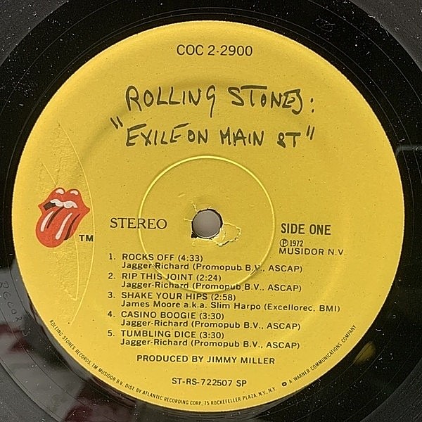THE ROLLING STONES メンバー4人直筆サイン入りレコード Yahoo!オークション - ローリング・ストーンズ 4人の直筆サイン