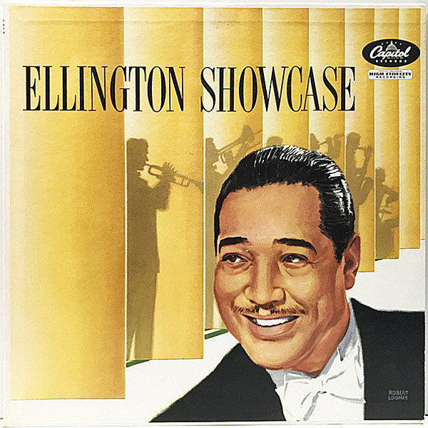 レコードメイン画像：レアな美品!! MONO ターコイズ USオリジナル DUKE ELLINGTON Showcase ('55 Capitol T 679) Clark Terry, Ray Nance, Paul Gonsalves ほか