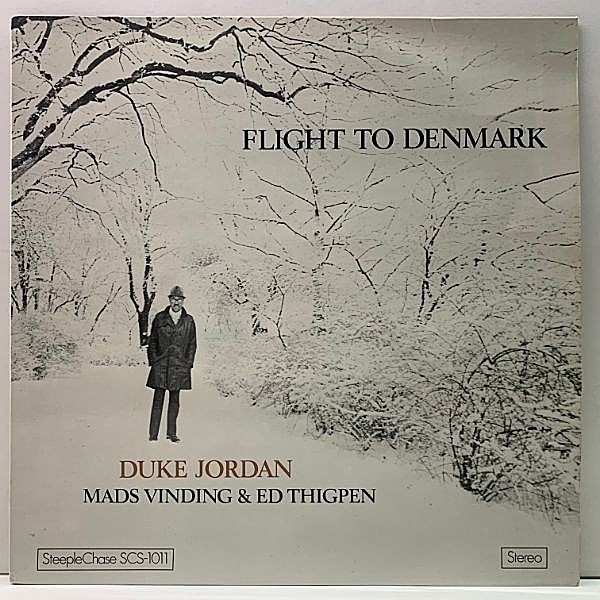 レコードメイン画像：レアな美品!! DENMARK盤 コーティング仕様 DUKE JORDAN Flight To Denmark ('74 SteepleChase) ピアノトリオ屈指の名作