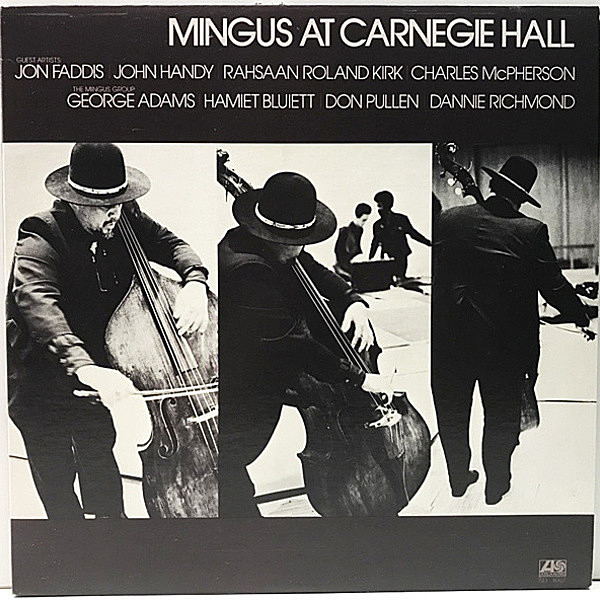 レコードメイン画像：【ミンガス後期の大作！圧巻のステージ！】美品 初版 Wマーク無し USオリジナル CHARLIE MINGUS At Carnegie Hall ('74 Atlantic SD 1667)