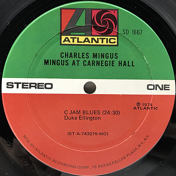 CHARLES MINGUS / CHARLIE MINGUS / Mingus At Carnegie Hall