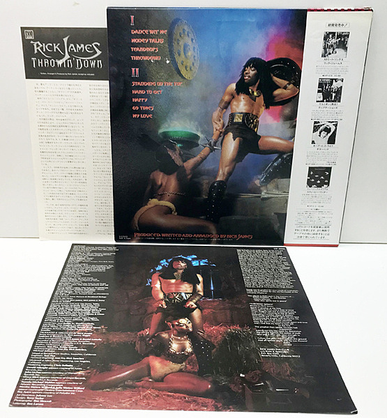 RICK JAMES / Throwin' Down (LP) / Motown | WAXPEND RECORDS