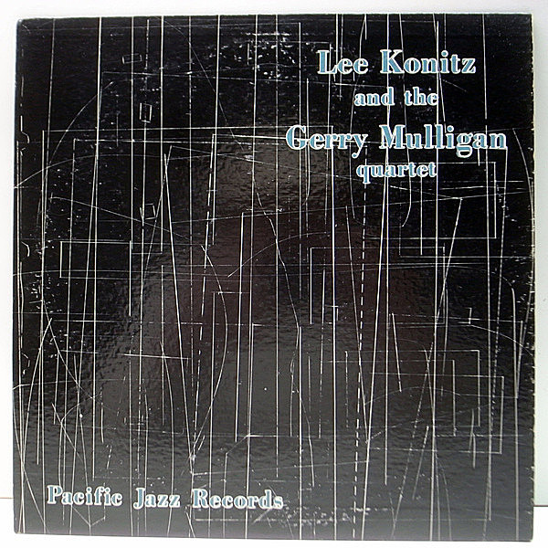 レコードメイン画像：美品 10'' FLAT オリジナル LEE KONITZ And The GERRY MULLIGAN Quartet ('54 Pacific Jazz 10) Chet Baker, Carson Smith, Larry Bunker