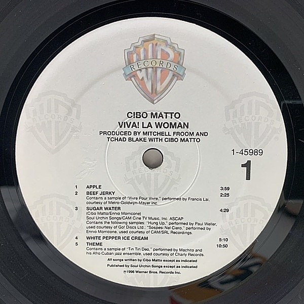 チボマット 名盤 レコード ビバ！ラウーマン USオリジナル盤 CIBO MATTO / Viva! La Woman (LP) / Warner Bros. | WAXPEND
