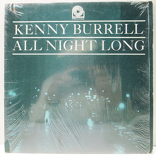 レコードメイン画像：シュリンク良好!! MONO 手書きRVG 紺ラベ KENNY BURRELL / PRESTIGE ALL STAR All Night Long (Prestige 7289) DONALD BYRD, MAL WALDRON