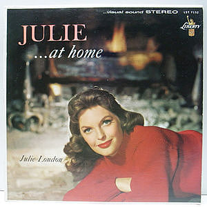 Julie London ...at home USオリジナル盤 ブルーワックス Julie London at home USオリジナル盤 ブルーワックス Julie