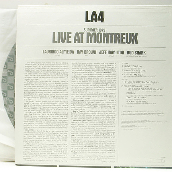 L. A. Four, Laurindo Alemeida, Ray Brown, Jeff Hamilton, Bud