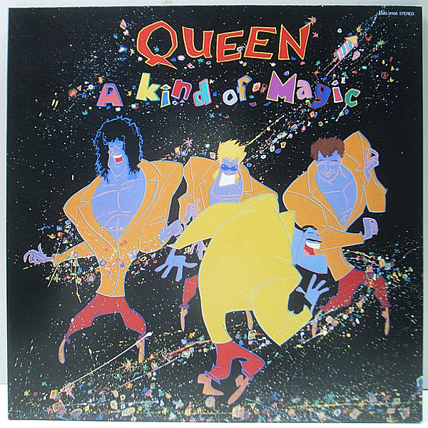 レコードメイン画像：美品!! 国内 初版 QUEEN A Kind Of Magic クイーン／カインド・オブ・マジック ('86 EMI EMS-91168) 見開きジャケット 解説・歌詞シート