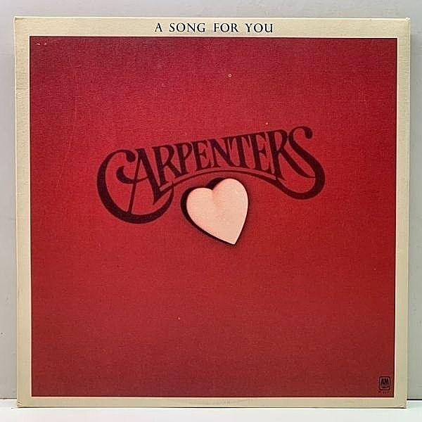 レコードメイン画像：レアな極上美盤!! インナー完品 USオリジ CARPENTERS A Song For You (SP-3511) ざら紙 封筒型特殊ジャケ 米 初回プレス LP カーペンターズ