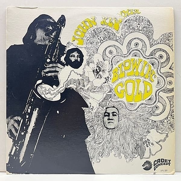 レコードメイン画像：美盤!! US 初期プレス JOHN KLEMMER Blowin' Gold (Cadet) ED O.G. サンプリング ネタ Free Soul 収録！KENNY DOPE Favorite Groove