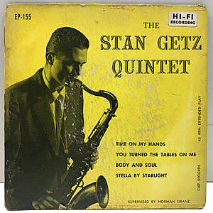 レコード画像：STAN GETZ / The Stan Getz Quintet