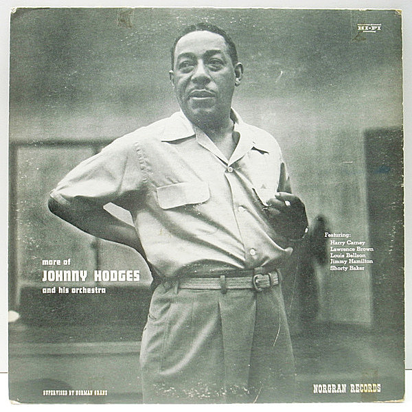 JOHNNY HODGES / More Of Johnny Hodges And His Orchestra (LP