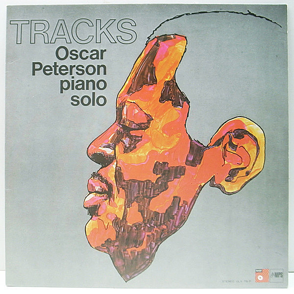 レコードメイン画像：美品!! OSCAR PETERSON Tracks オスカー・ピーターソン／トラックス ～ ピアノ・ソロ 国内 解説付き 日LP