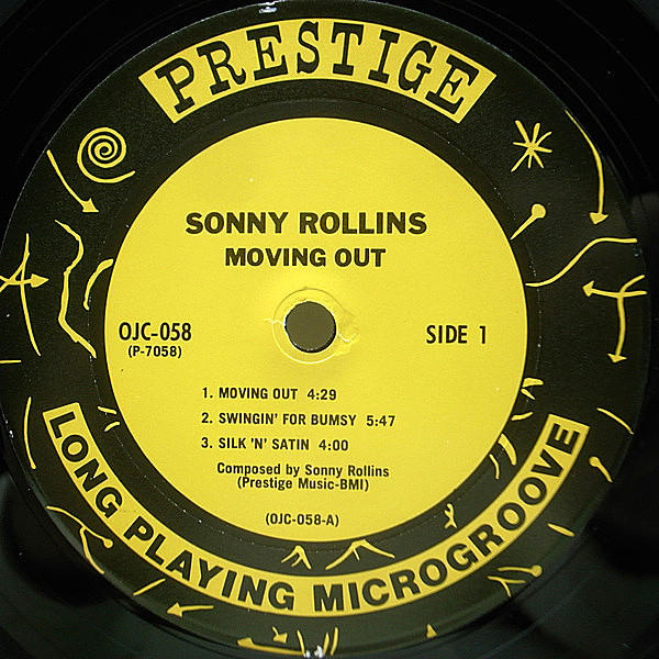 SONNY ROLLINS / Moving Out (LP) / Prestige | WAXPEND RECORDS