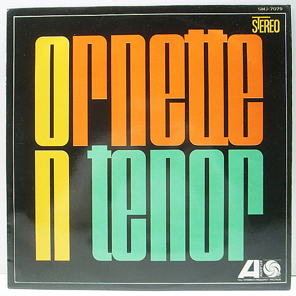 レコードメイン画像：美品 ORNETTE COLEMAN Ornette On Tenor オーネット・コールマン四十奏団 オーネット・オン・テナー | 国内 ペラ・フリップバック仕様