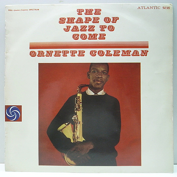 レコードメイン画像：日ペラ MONO 深溝 ブルズアイ ORNETTE COLEMAN The Shape Of Jazz To Come『ジャズ、来るべきもの』国内 初版 モノラル