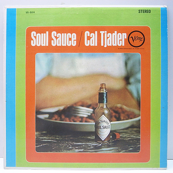 レコードメイン画像：美品 USオリジナル [Capitolプレス・Club Edition] CAL TJADER Soul Sauce ('65 Verve) アフロテイストの激渋ラテンジャズ Afro-Blue！