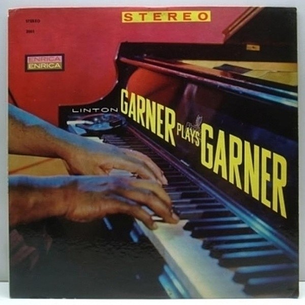 レコードメイン画像：珍しい!! 美品 オリジナル LINTON GARNER plays / Enrica 両溝