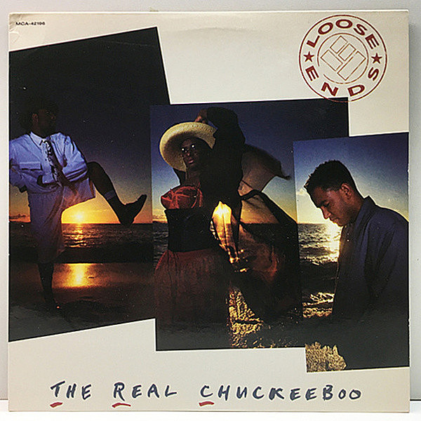 レコードメイン画像：美品 USオリジナル LOOSE ENDS The Real Chuckeeboo ('88 MCA) Watching You, LEON WARE prod. Easier Said Than Done ほか