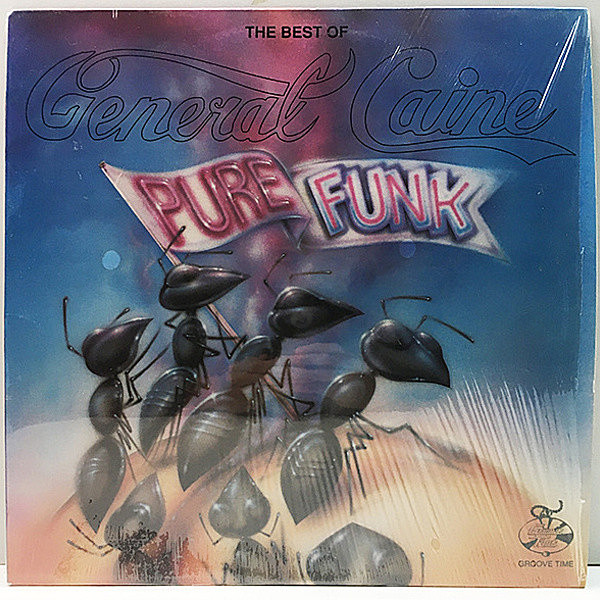 レコードメイン画像：w./シュリンク 極美品 '91年 ベスト盤 GENERAL CAINE Pure Funk [The Best Of General Caine] L.A. Ghetto エレクトロ・ファンク P Funk