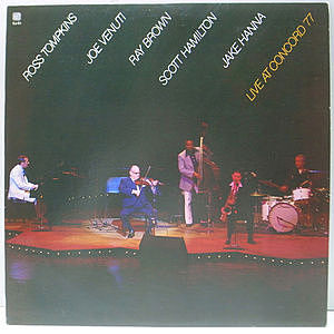 レコード画像：ROSS TOMPKINS / JOE VENUTI / Live At Concord '77