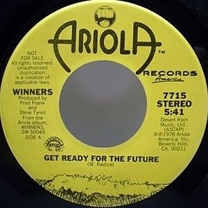 レコード画像：WINNERS / Get Ready For The Future (STEREO / diff mix MONO)