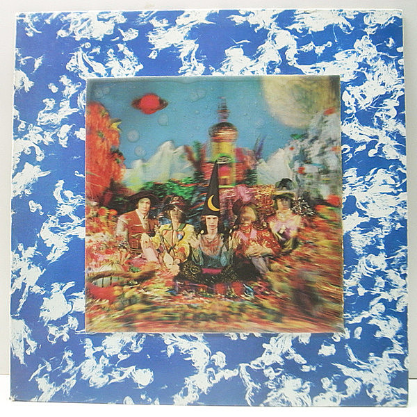 レコードメイン画像：良好品!! 3D付き・見開き仕様 UK 英国プレス ROLLING STONES Their Satanic Majesties Request ('70 Decca) SHE'S A RAINBOW 収録
