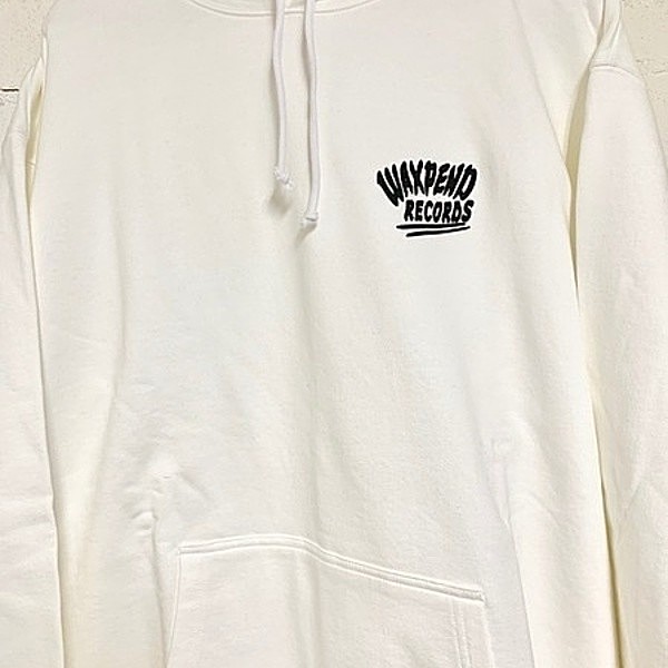 レコードメイン画像：【HOODIE : White, XXL】10.0オンス・プルオーバー・フーディ 白 XXLサイズ