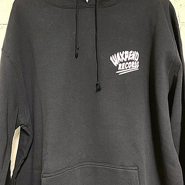 レコードメイン画像：【HOODIE : Black, XL】10.0オンス・プルオーバー・フーディ 黒 XLサイズ