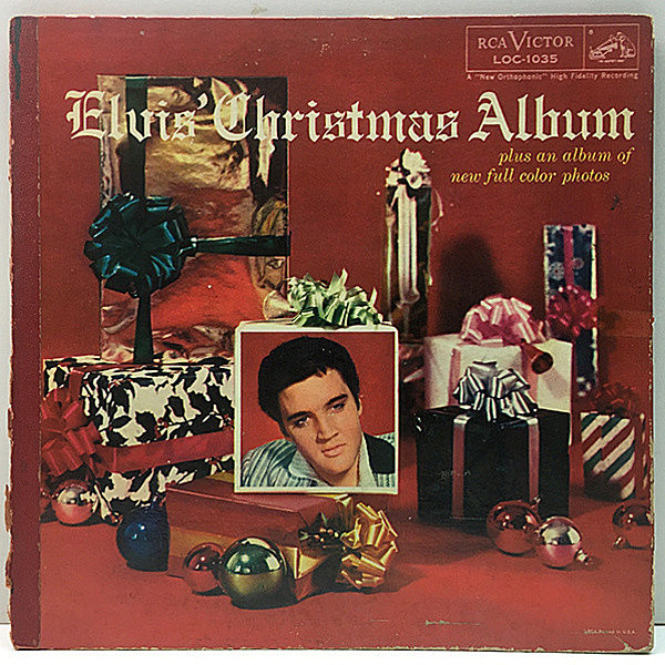 レコードメイン画像：激レア!! US 完全オリジナル 初版マト1S 冊子型 '57年 LOC規格 ELVIS PRESLEY Elvis' Christmas Album プレスリー・クリスマス・アルバム