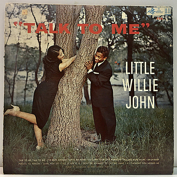 レコードメイン画像：激レア 原盤!! Flat MONO 深溝 US 完全オリジナル LITTLE WILLIE JOHN Talk To Me ('58 King 596) リトル・ウィリー・ジョン Lp 初回プレス