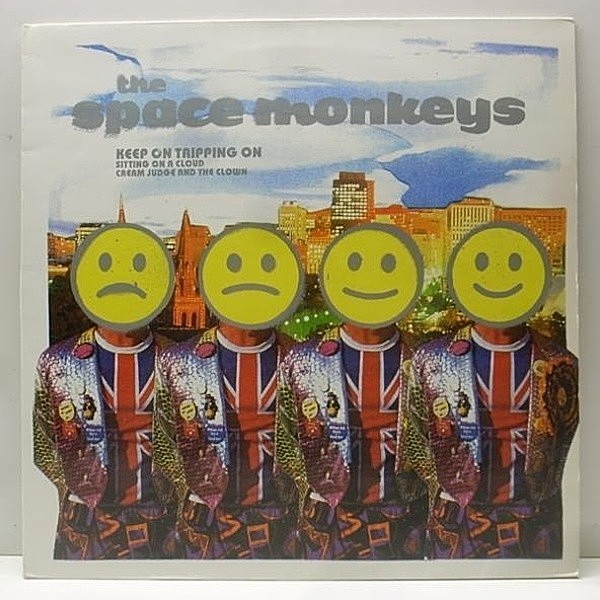 レコードメイン画像：良好品!! 英 UKオリジナル 12インチ SPACE MONKEYS Keep On Tripping On ('96 Factory Too) ネオアコ～ブリティッシュ・ポップ人気盤！