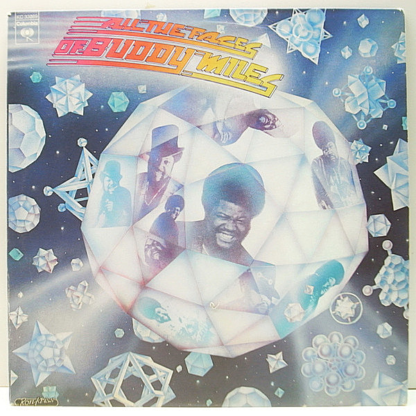 レコードメイン画像：【良質メロウ・グルーヴ満載】美品 初版 KC規格 USオリジナル BUDDY MILES All The Faces Of ('74 Columbia) サンプリング 9TH WONDER ネタ