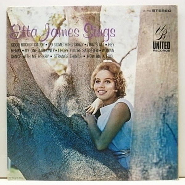 レコードメイン画像：美盤!! United Superior 希少盤 ETTA JAMES Sings 美再生 STEREO